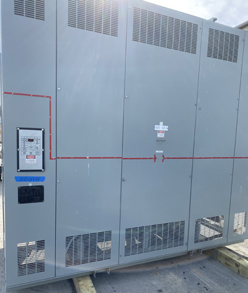 [042565] 2500/3333 KVA, Pri 4160 D, Sec 480Y/277, 1997, GE, CAST COIL, COPPER, INDOOR:1