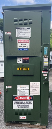 [043873] 600 Amp, ABB, MINI-RUPTER, 15000 V., CAT. #PP-S458, OUTDOOR, FUSED: 1