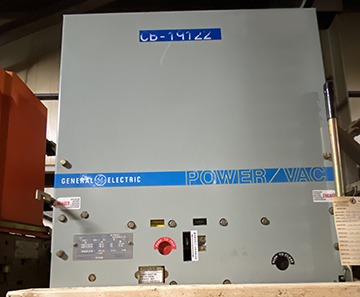 [043923] 1200 Amp, GENERAL ELECTRIC, VB1 7.2-500-1, 8.25 KV, 125 VDC CLOSE & TRIP