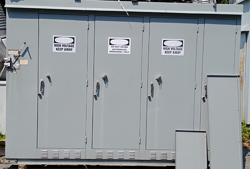 [044332] 1800 KVAR NORTHEAST POWER SYSTEMS, NEPSI, 5 KV CAPACITOR BANK, FUSED, OUTDOOR