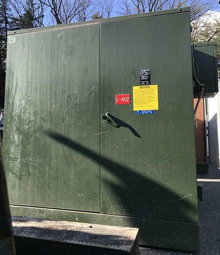 [044370] 7500 KVA, Pri 26400 D, Sec 4160Y/2400, COOPER, DEAD FRONT, RADIAL FEED