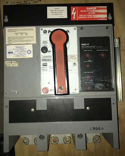 [044803] 2000 Amp, GE, TP2020SS, 480 V., AIR CIRCUIT BREAKER