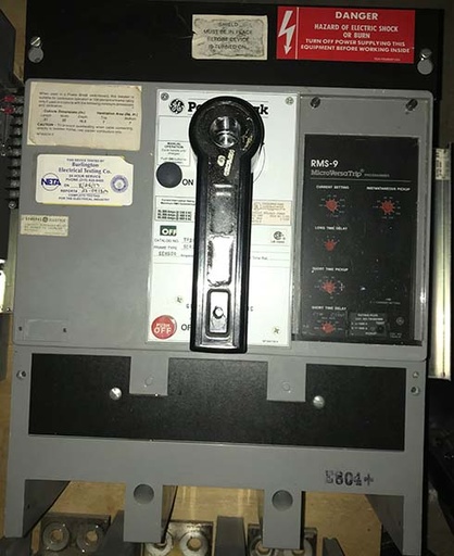 [044805] 1600 Amp, GE, TP1616SS, 480 V., AIR CIRCUIT BREAKER