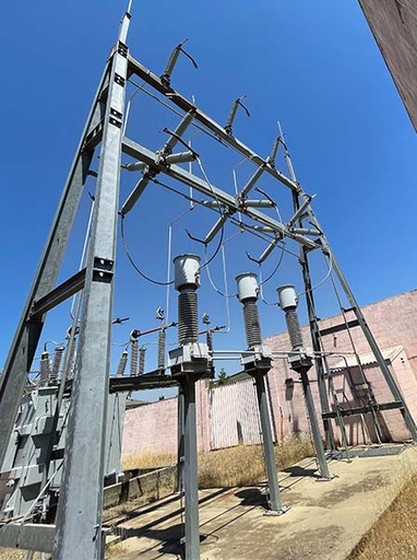 [044836] 1200 Amp, PASCOR, 115 V. I-BEAM A FRAME STRUCTURE
