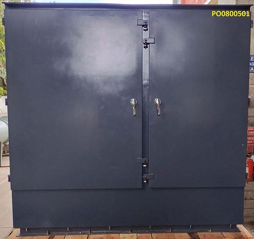 [045098] 1250 KVA, Pri 34500 D, Sec 415 Y, DF/LF EATON COOPER PADMOUNT TRANSFORMER