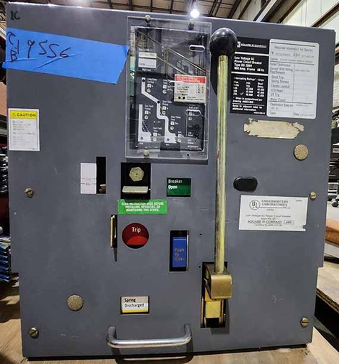 [045173] 800 Amp, SQUARE D, DS 206H, 480 V., AC POWER CIRCUIT BREAKER
