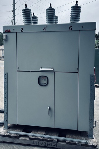 [045758] 1250A 38KV ABB R-MAG Vacuum Circuit Breaker, 25 KAIC